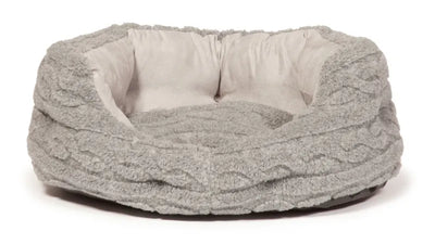 Danish Design Soft Pewter Deluxe Slumber Dog Bed