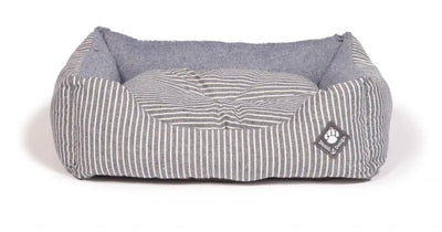 Danish Design Maritime Blue stripe Snuggle Dog Bed