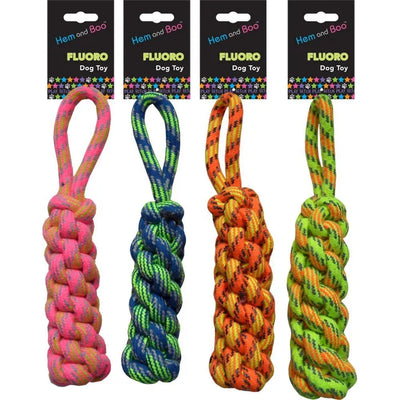 Hem & Boo Fluro Rope Toy Short