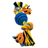 Bestpet Rope & Ball Dog Toy 18cm