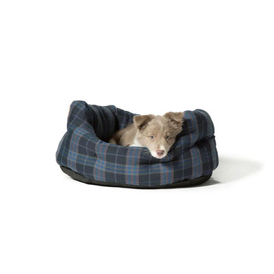 Danish Design Lumberjack Navy/Grey Deluxe Slumber Dog Bed