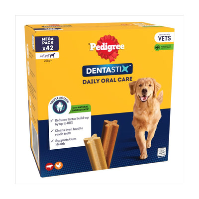 Pedigree DentaStix Daily Dental Chews Large Dog 42 Sticks Paltu