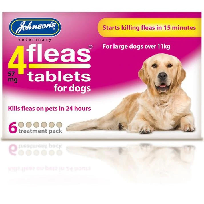 Pedigree JVP 4 Fleas Dog Flea Tablets (6Tabs) Paltu