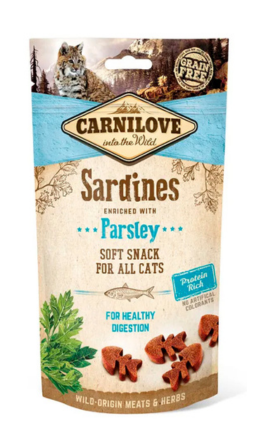 Carnilove Sardine With Parsley Cat Treats