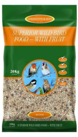 Johnston & Jeff Superior Wild Bird Food with Fruit 2Kg