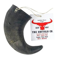 The Buffalo Co. Buffalo Horn-Large (Pack of 6)