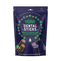 Yora Dog Dental Sticks Apple & Mint Dog Treats