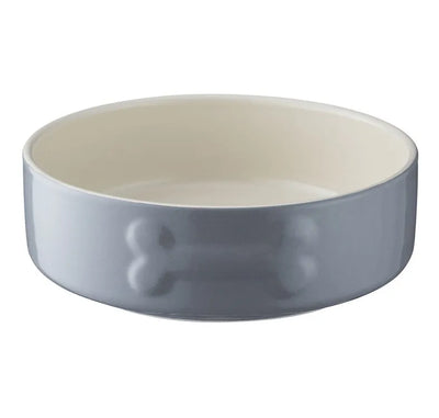 Mason Cash Colour Mix Dog Bowl in Grey
