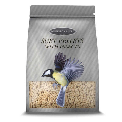 Johnston & Jeff Suet Pellets With Insects 1kg